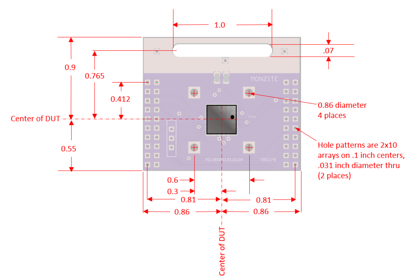 Substrate, Eval Board, MDD050N181Q16A